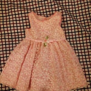 Lil Girls Sweet Heart Rose Dress